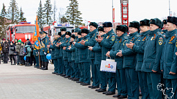 В Нарьян-Маре отметили 377-ю годовщину пожарной охраны России
