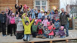 ТОС «Сахалин» поздравил маленьких жителей посёлка с Днем защиты детей