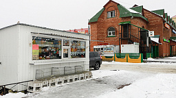 По улице Полярная будет размещен торговый павильон
