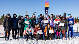Нарьян-Марское ПОК и ТС стало победителем соревнований по лыжным гонкам
