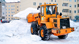 В Нарьян-Маре за зиму вывезли свыше 55 тысяч кубометров снега