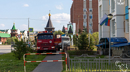 Обращаем внимание жителей домов №16, 18, 20 по улице Ленина, что въезды во двор будут временно перекрыты 