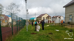 В Старом аэропорту готовят место под спортивную площадку