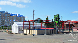 14 июля состоится открытие развлекательного парка на площади Ленина