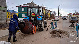 На городских дорогах начался ямочный ремонт