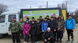 Горожане продолжают наводить порядок на улицах Нарьян-Мара
