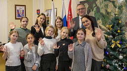Глава Нарьян-Мара встретился с детьми из совета при уполномоченном по правам ребенка в НАО