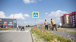На пешеходных переходах установят новые светофоры 
